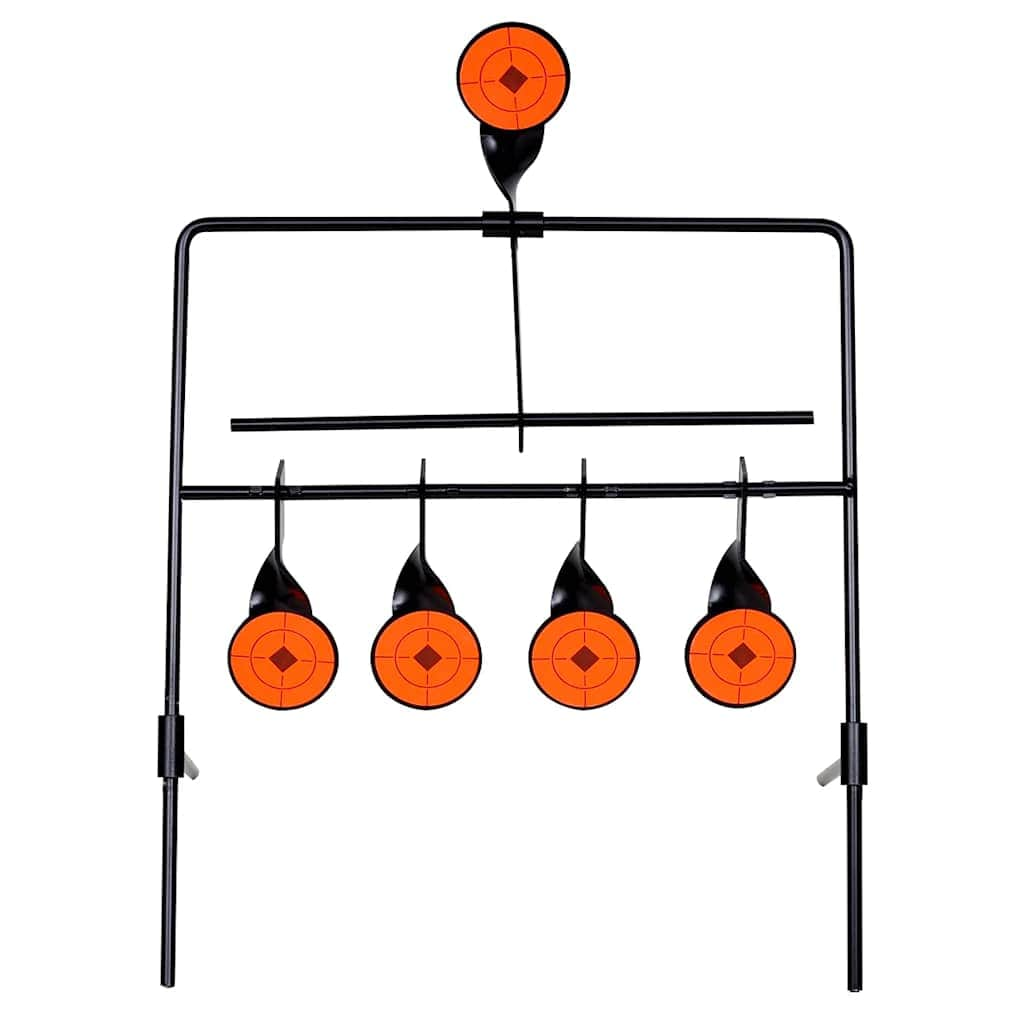 Auto Reset Spinner Shooting Target with 4 + 1 Targets