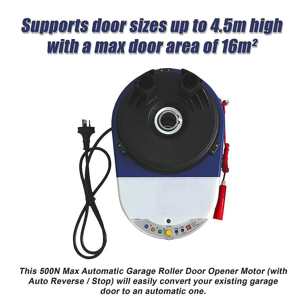 Automatic Garage Roller Door Motor - 500N Max