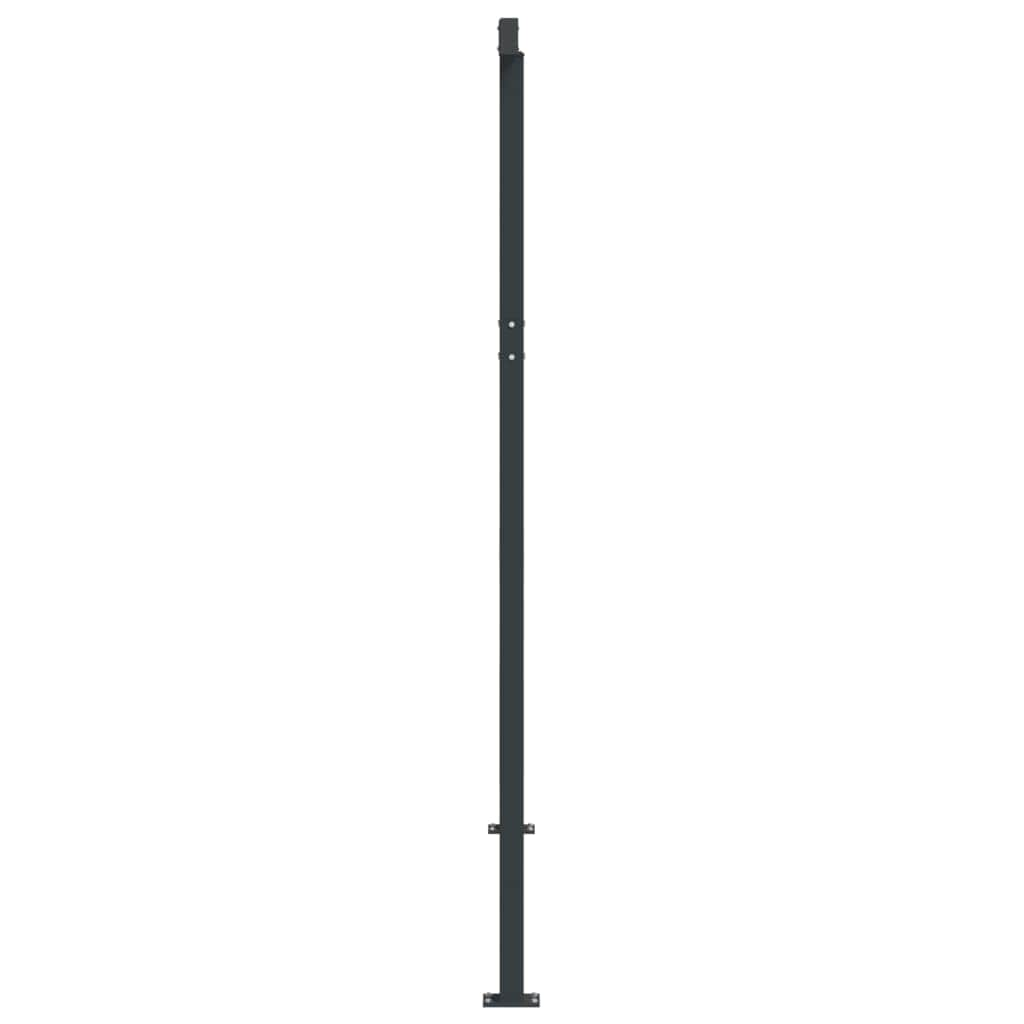 Awning Post Set - Anthracite  Iron