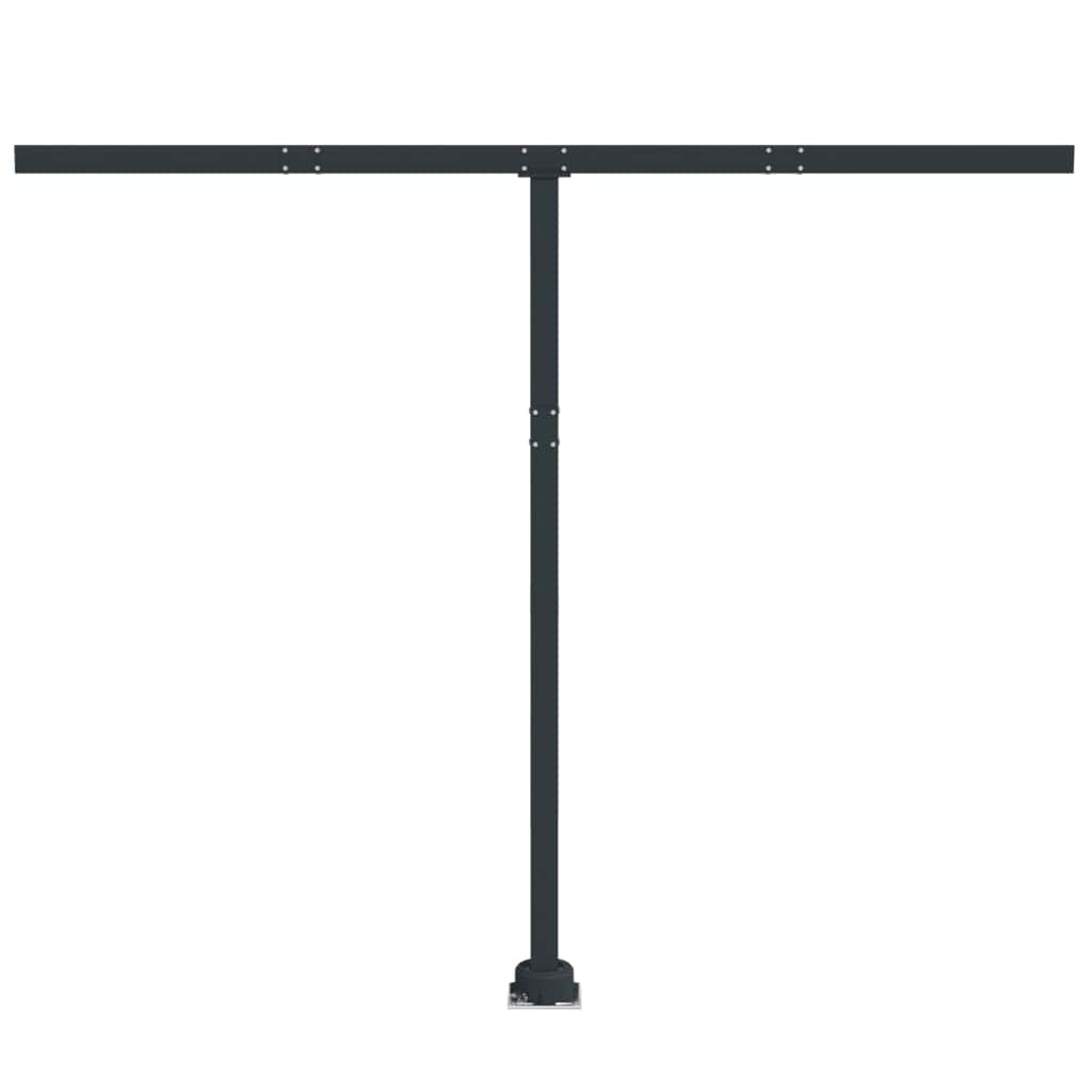 Awning Post Set - Anthracite Iron