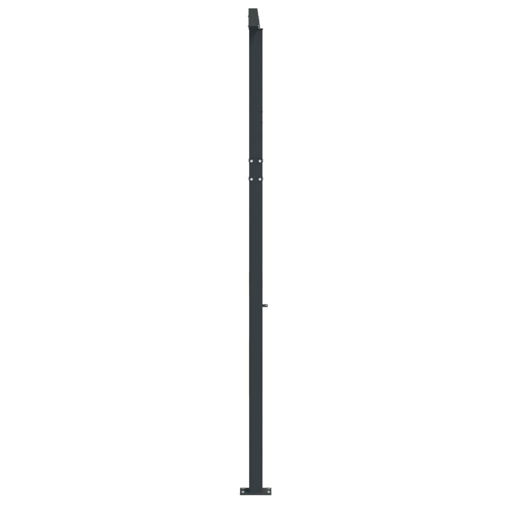 Awning Post Set  Anthracite Iron