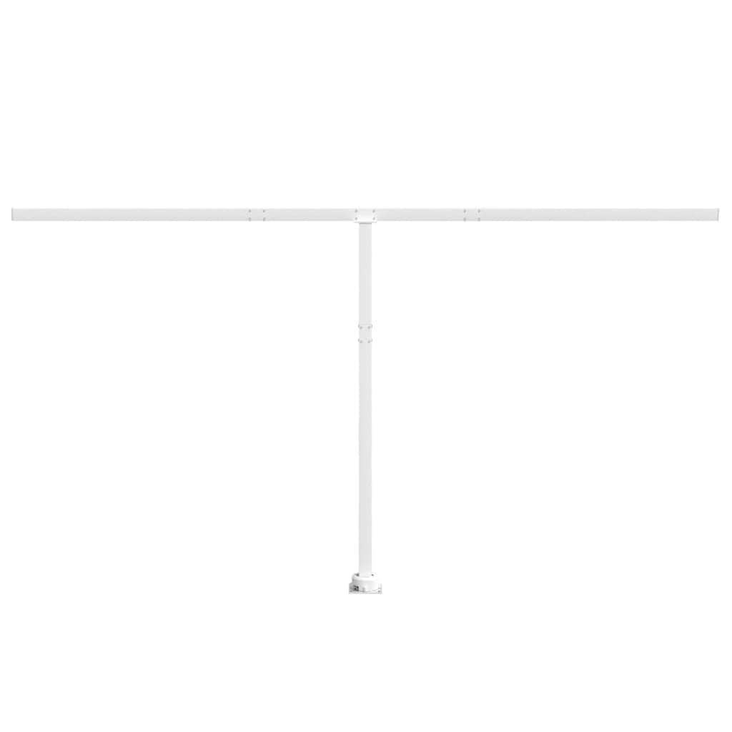 Awning Post Set - White Iron