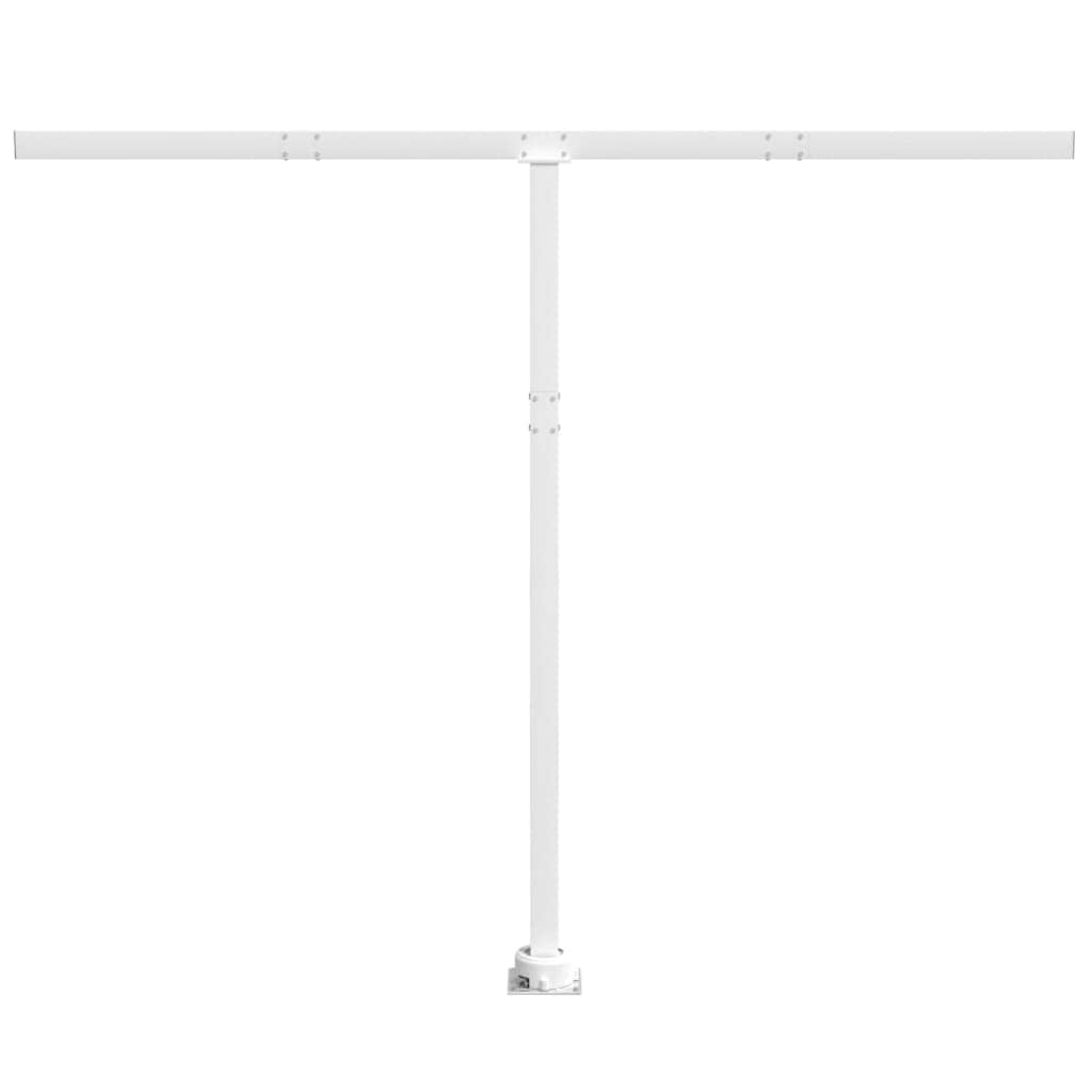 Awning Post Set White - Iron