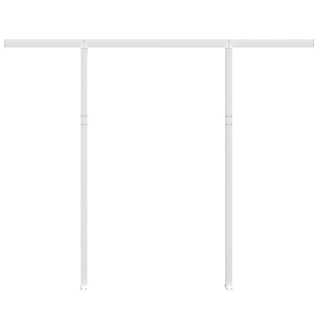 Awning Post Set White-Iron