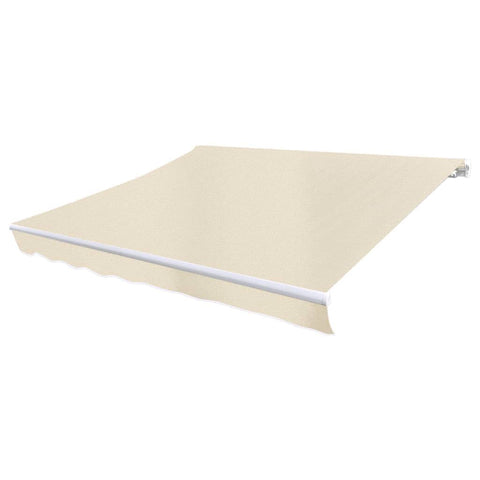 Awning Top Sunshade Canvas Cream M