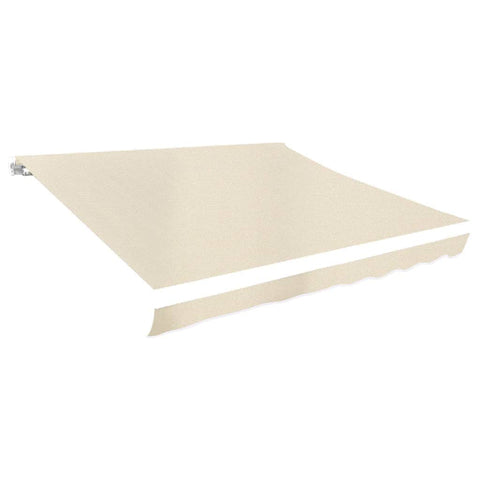 Awning Top Sunshade Canvas Cream M