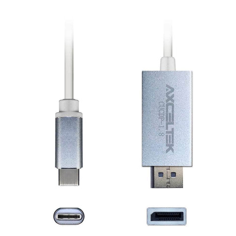 Axceltek Usb-C M To Dp M 1.8M Cable 4K 60Hz