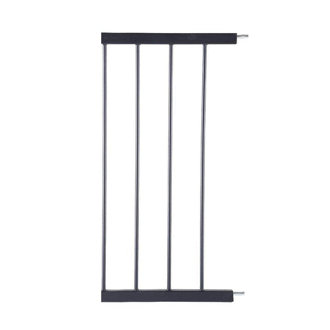 Baby Kids Pet Safety Security Gate Stair Barrier Doors Extension Panels Black and White