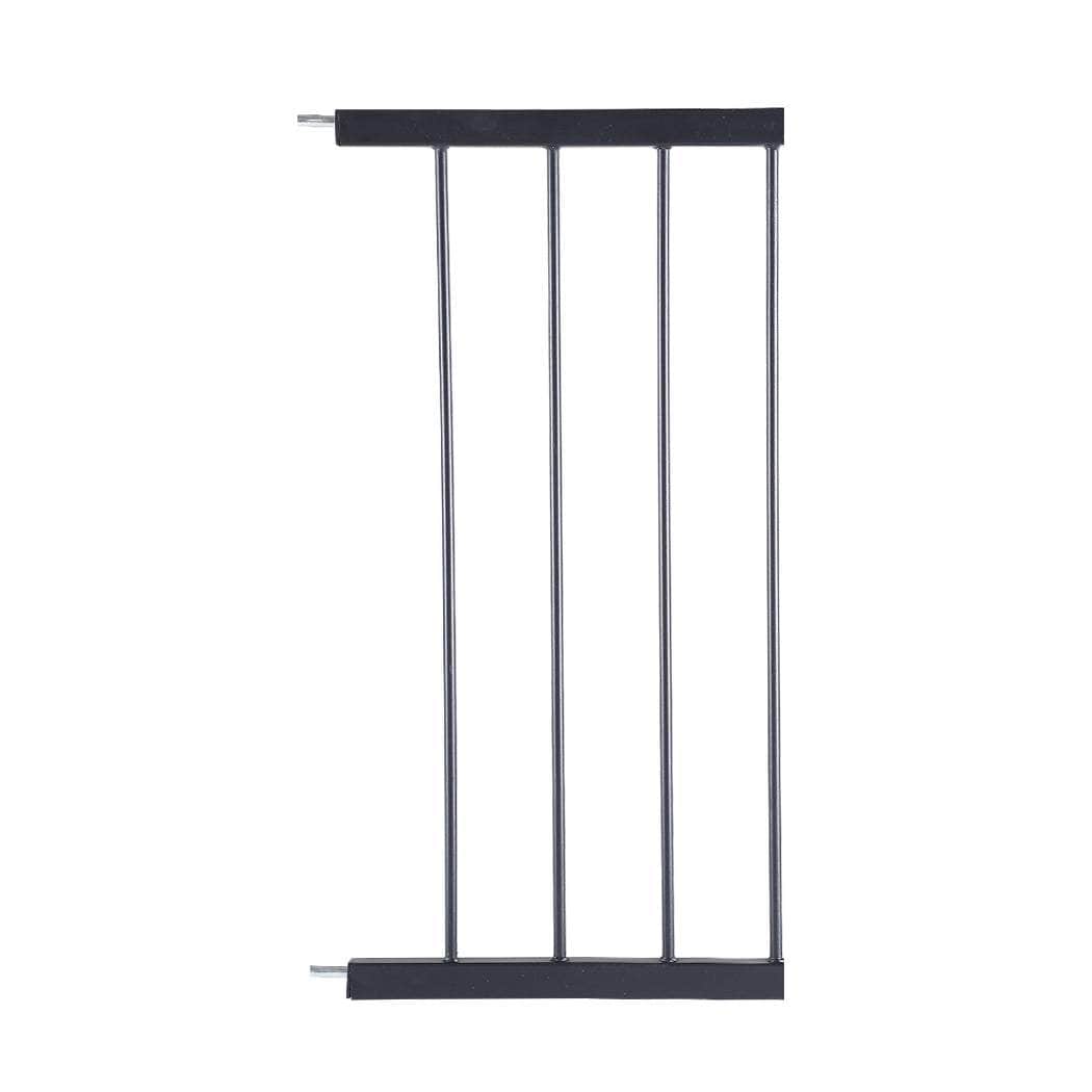 Baby Kids Pet Safety Security Gate Stair Barrier Doors Extension Panels Black and White