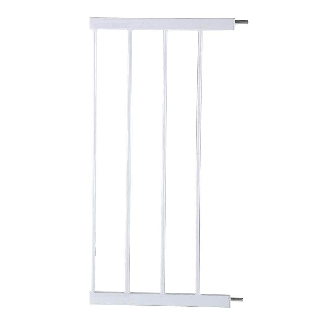 Baby Kids Pet Safety Security Gate Stair Barrier Doors Extension Panels Black and White