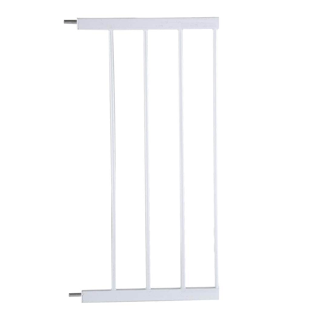 Baby Kids Pet Safety Security Gate Stair Barrier Doors Extension Panels Black and White