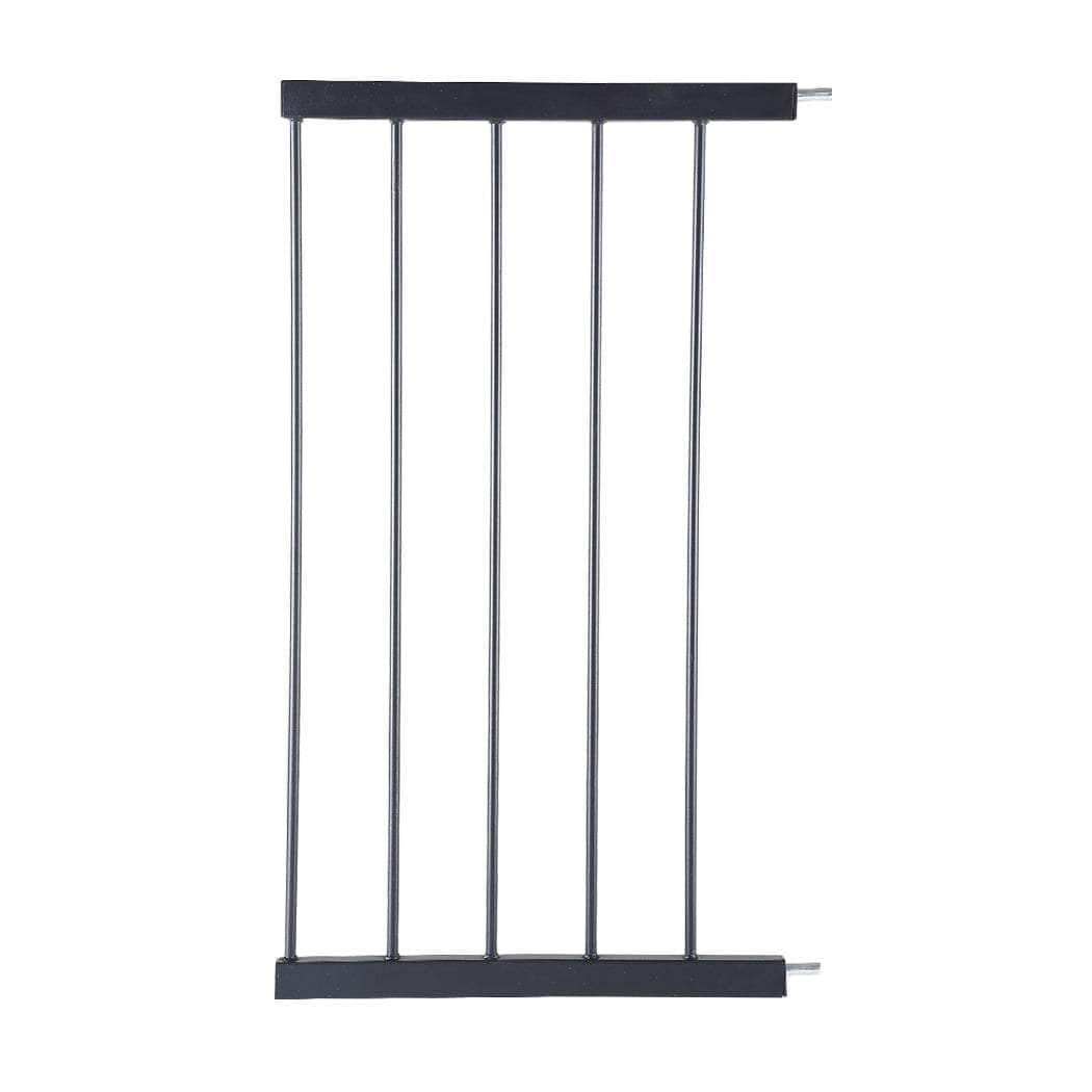 Baby Kids Pet Safety Security Gate Stair Barrier Doors Extension Panels Black and White