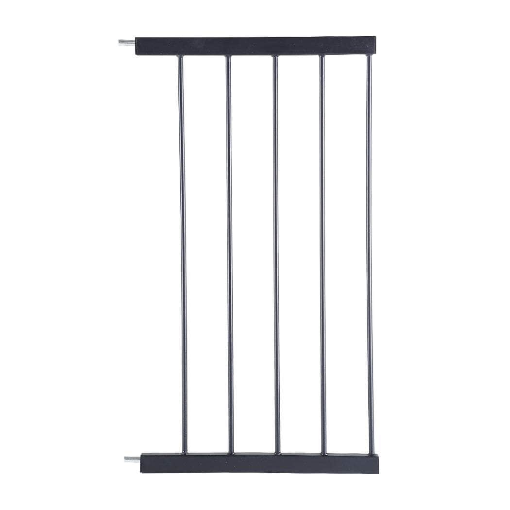 Baby Kids Pet Safety Security Gate Stair Barrier Doors Extension Panels Black and White