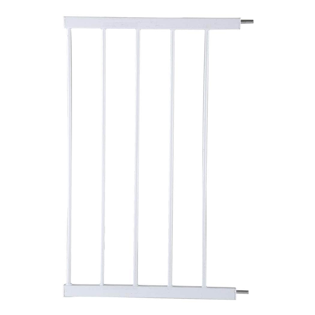 Baby Kids Pet Safety Security Gate Stair Barrier Doors Extension Panels Black and White