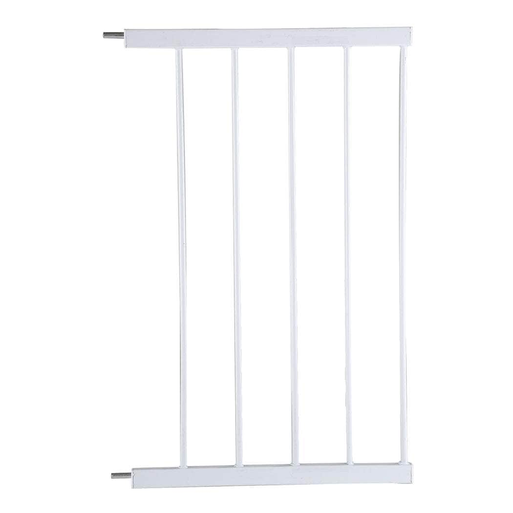 Baby Kids Pet Safety Security Gate Stair Barrier Doors Extension Panels Black and White