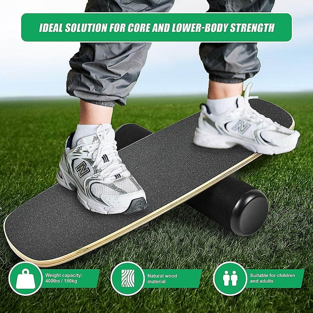 Balance Trainer Wobble Board with Stopper