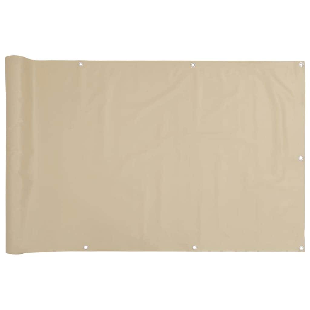 Balcony Screen Oxford Fabric / Beige