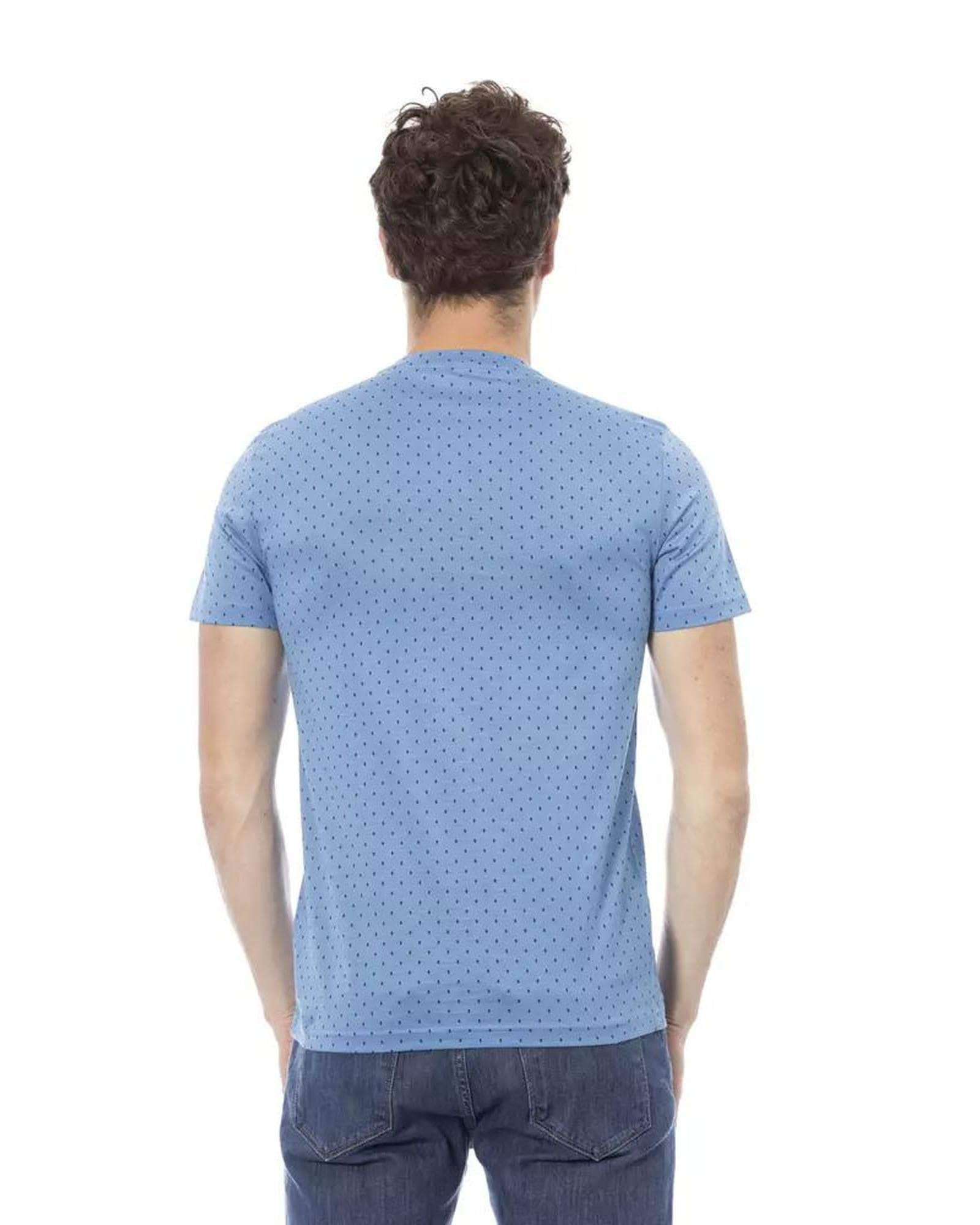 Baldinini Trend Men's Light Blue Cotton T-Shirt