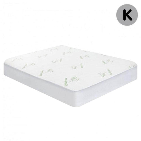 Bamboo Mattress Protector- King