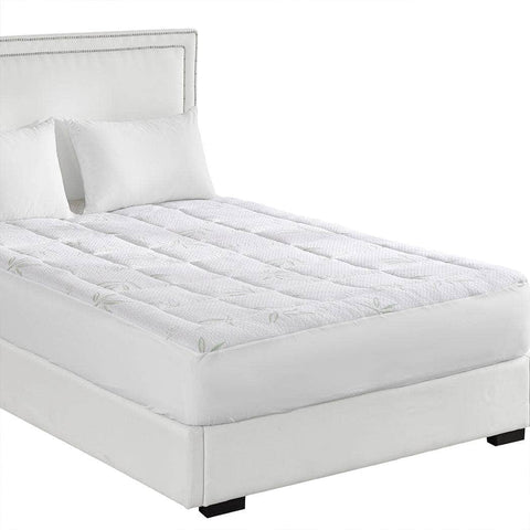 Bamboo Pillowtop Mattress Topper Double