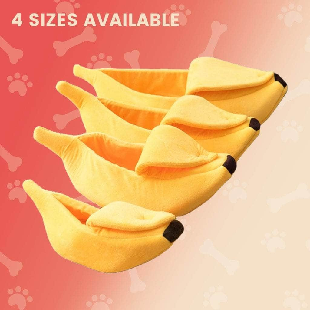 Banana Pet Bed (Xl Yellow)