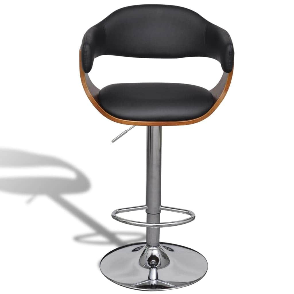 Bar Stools 2 pcs Leather