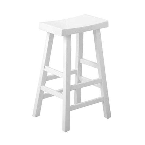 Bar Stools Kitchen Stool Wooden Counter Chairs White