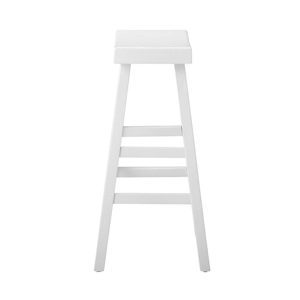 Bar Stools Kitchen Stool Wooden Counter Chairs White