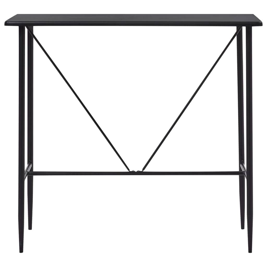 Bar Table Black  MDF