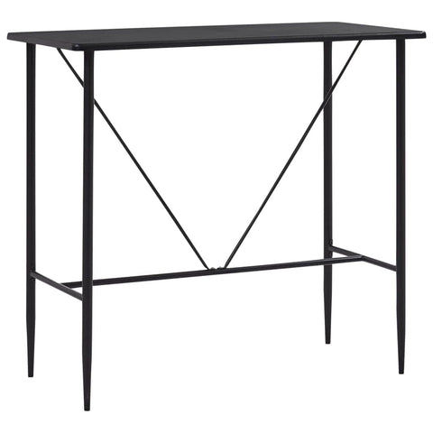 Bar Table Black  MDF