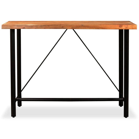 Bar Table Dining  Solid Sheesham Wood