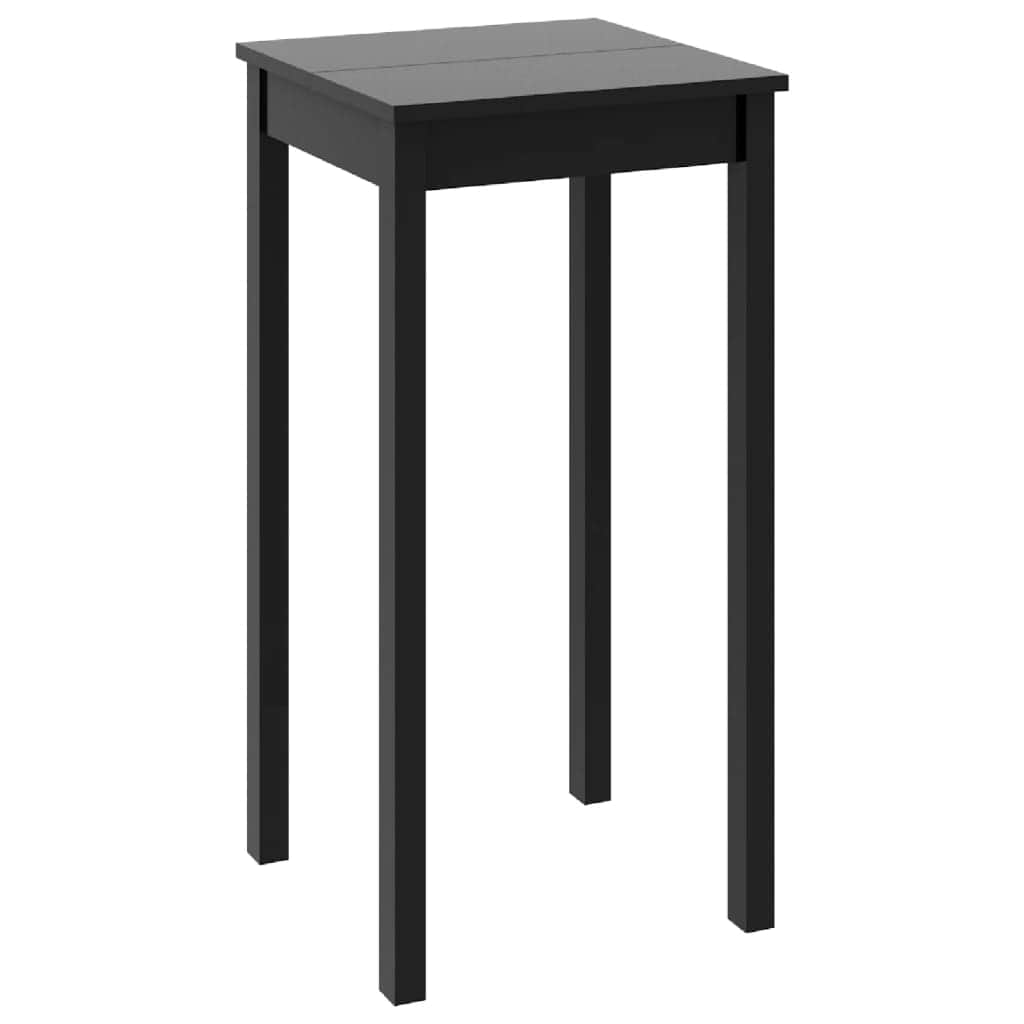 Bar Table Mdf Black