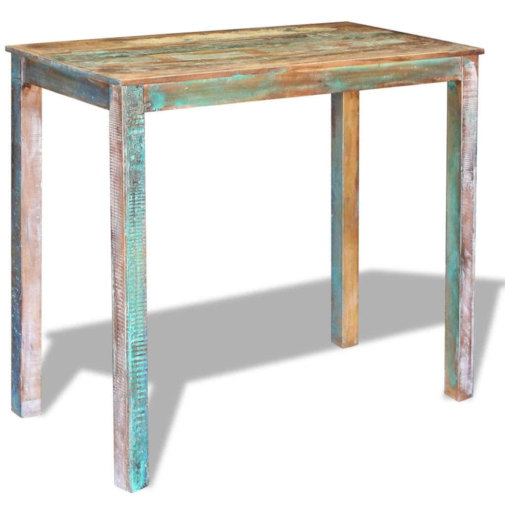 Bar Table Solid Reclaimed Wood