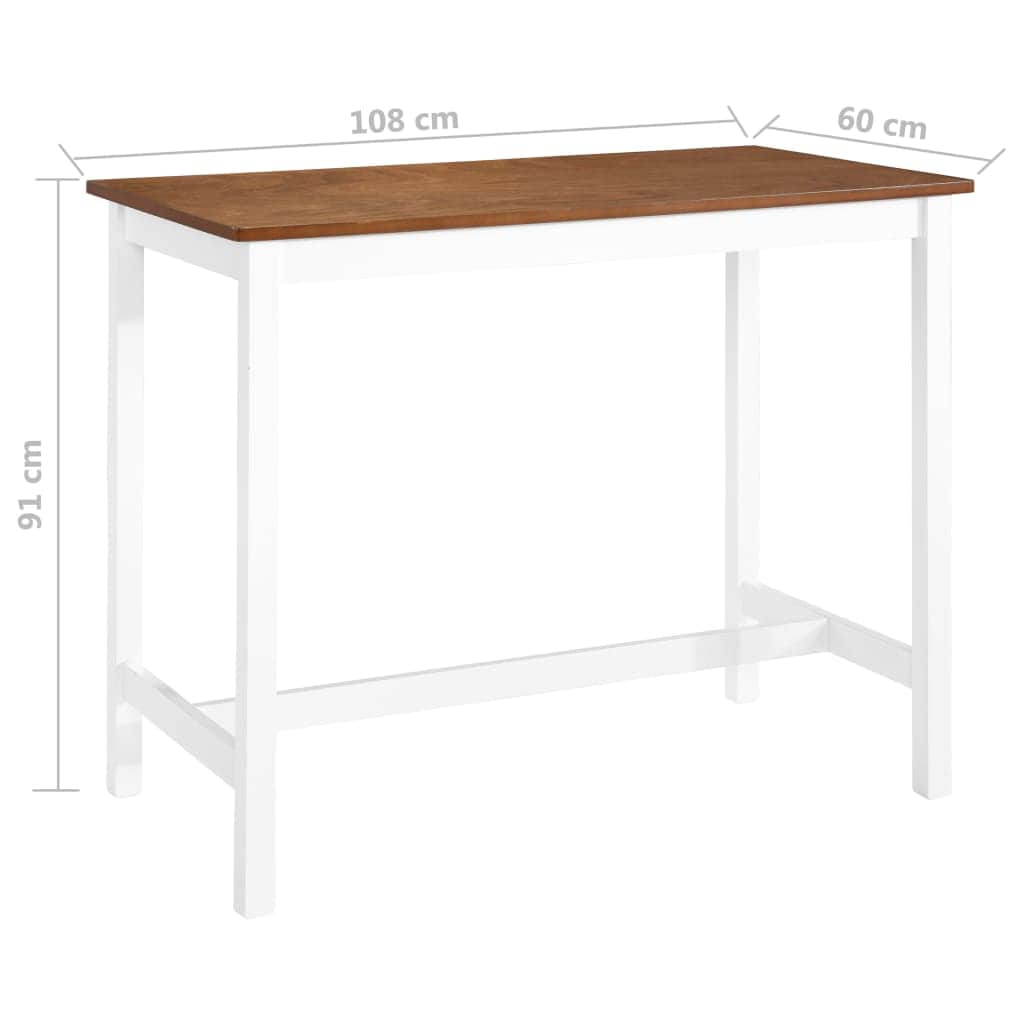 Bar Table Solid Wood