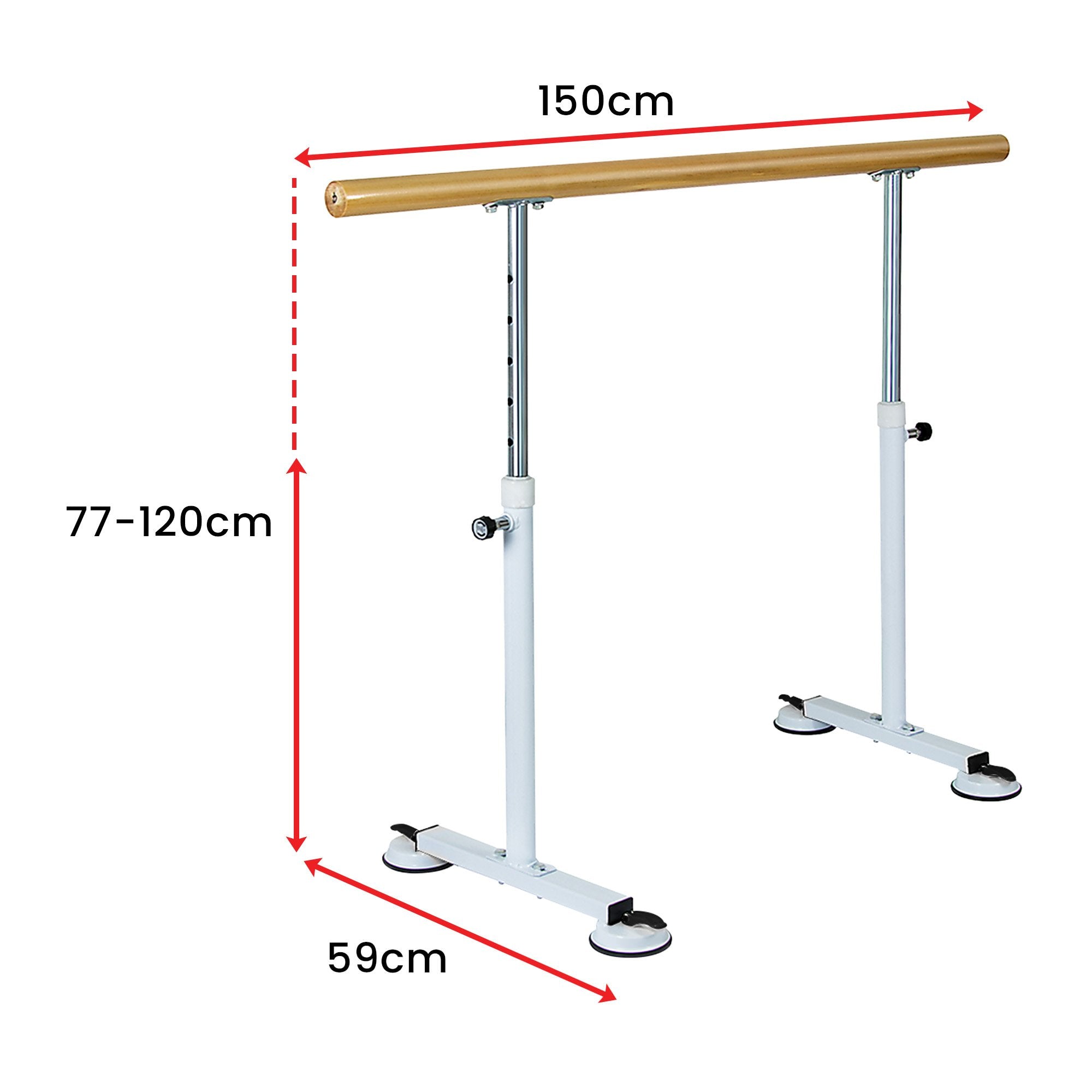 Freestanding Ballet Barre - 1.5M