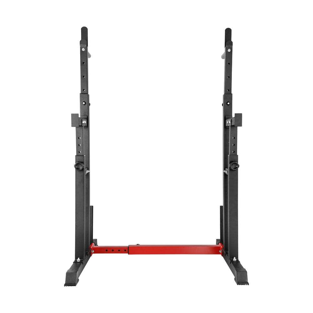 Barbell Bar Stand with Adjustable Squat Rack