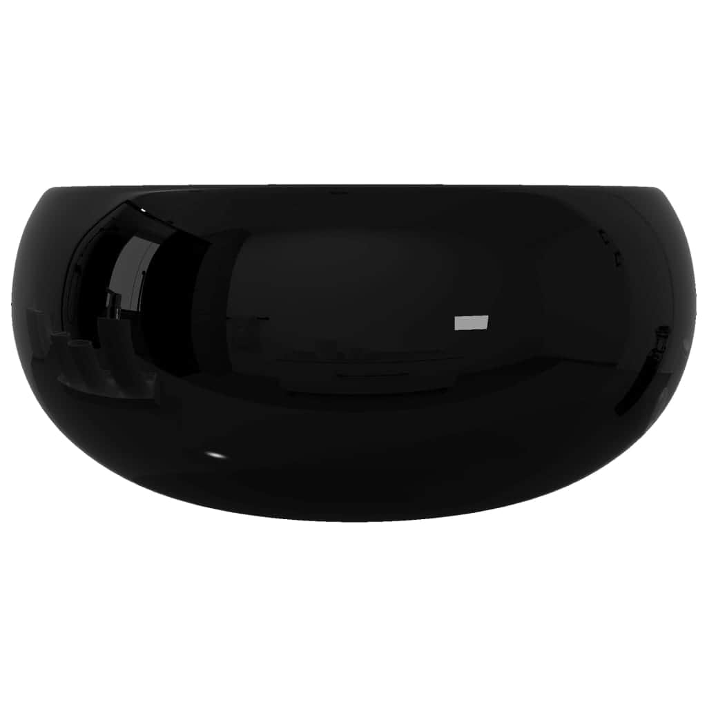 Basin Ceramic Round - Black