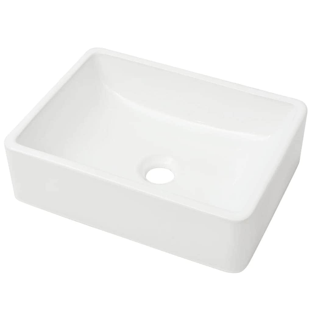 Basin Ceramic White