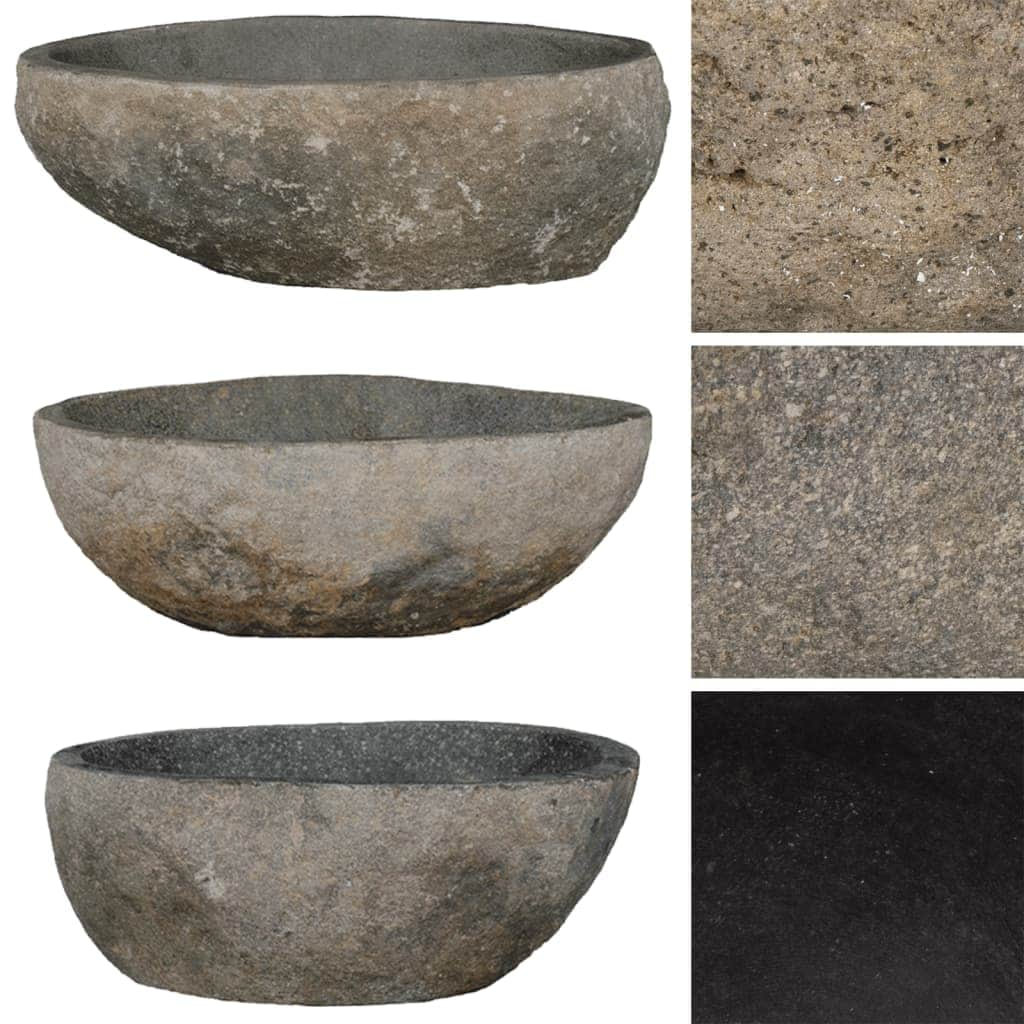 Basin River Stone Oval 30-37 cm