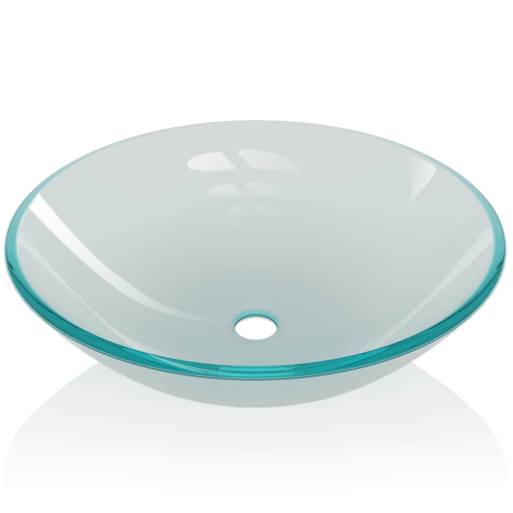 Basin Tempered Glass 42 cm Frosted