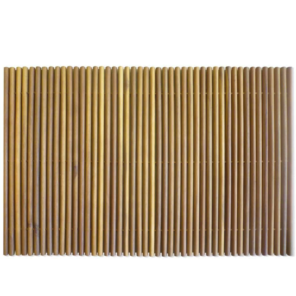 Bath Mat Acacia Wood