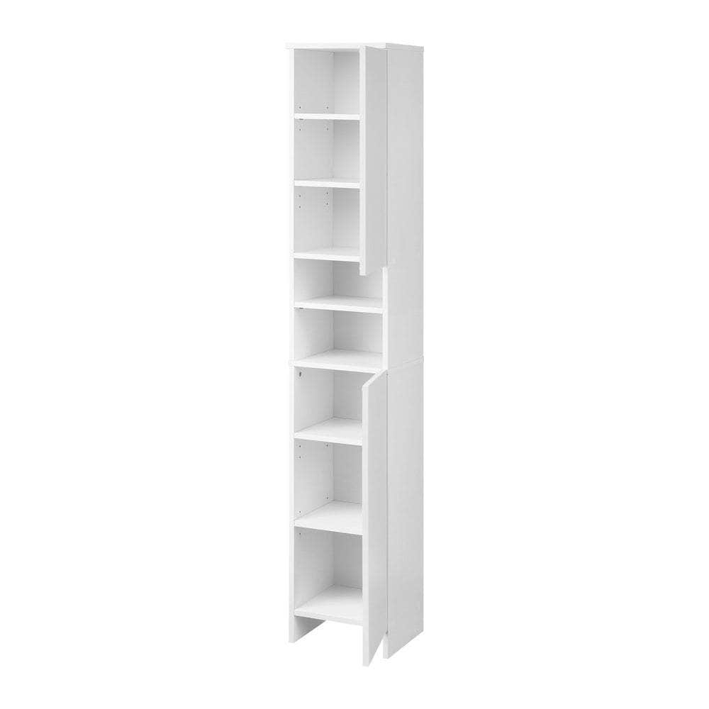 Bathroom Cabinet Storage Laundry Tall Slim Toilet Cupboard Furniture