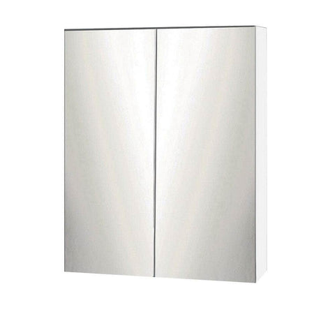 Bathroom Mirror Cabinet 600x720mm White