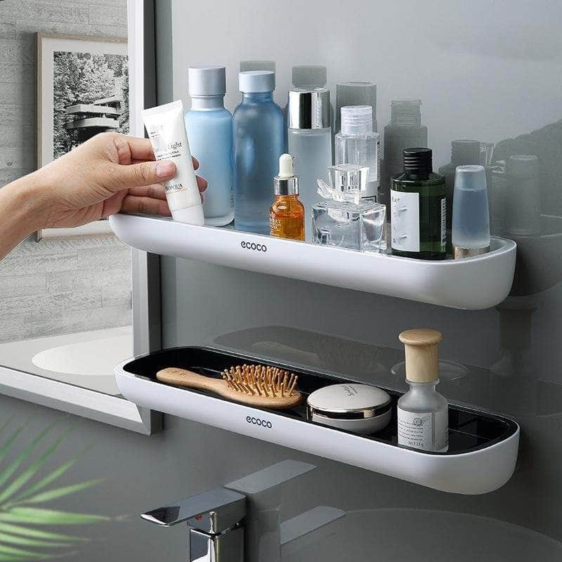 Bathroom Shelves Organizer Home Towel Shelf Rack With Towel Bar Storage Rack 2Xtape