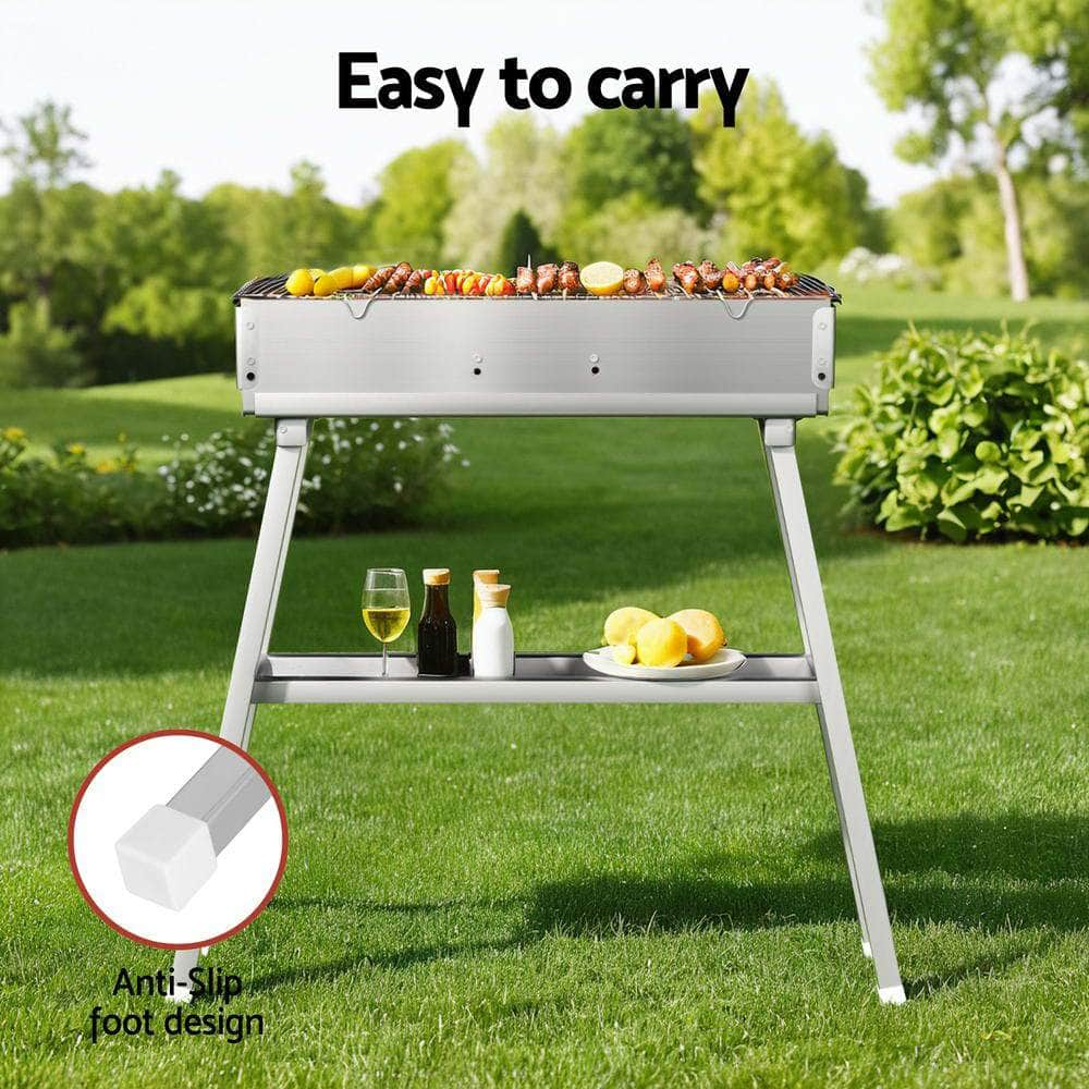 Bbq Grill Charcoal Smoker Portable Barbecue