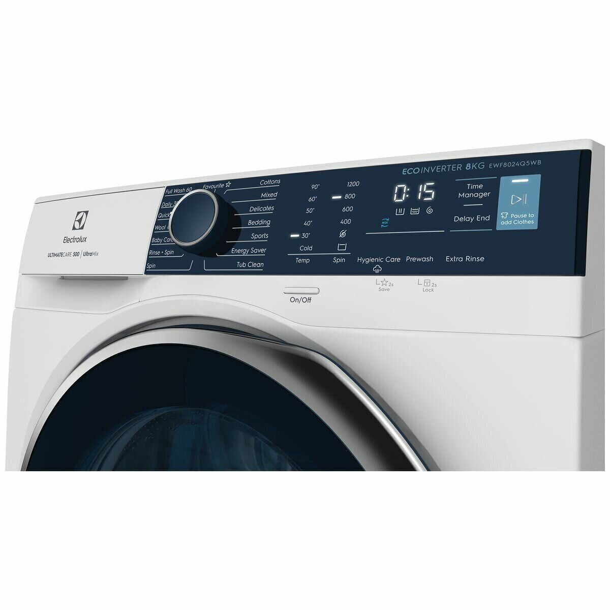 NEW Electrolux 8Kg Front Load Washing Machine EWF8024Q5WB