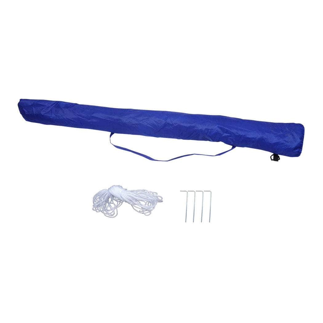 Beach Umbrella Outdoor Umbrellas Blue 2.13M