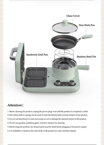 Bear Multifunctional Breakfast Machine