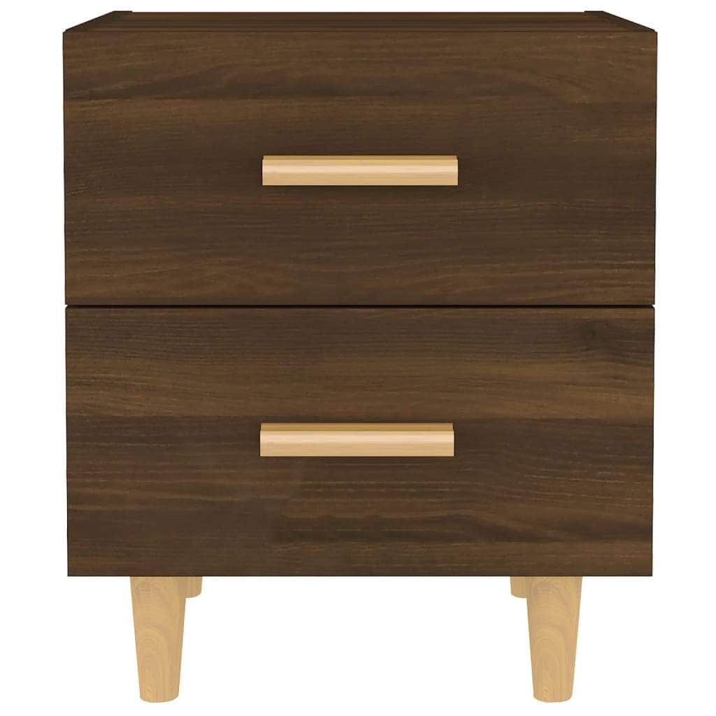 Bed Cabinet Brown Oak