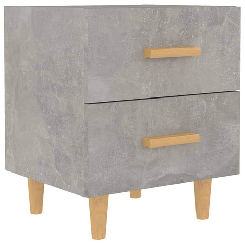 Bed Cabinet Concrete Grey